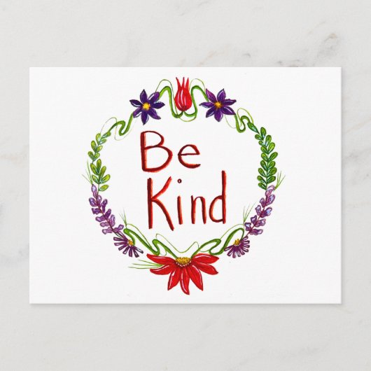 Be Kind Postcard シーズンポストカード (正面)