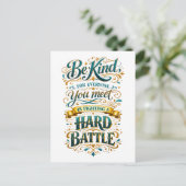 "Be Kind" Postcard ポストカード (スタンド正面)