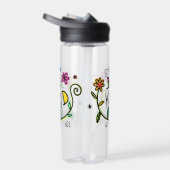 Be Kind Quote Cute Typography ウォーターボトル (右面)