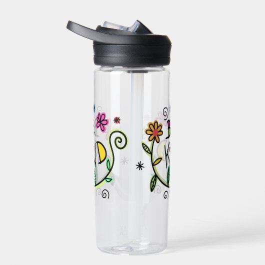 Be Kind Quote Cute Typography ウォーターボトル (右面)