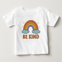 "Be Kind Rainbow - カラフル引用文前向きデザイン"