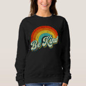 Be Kind Rainbow Crewneck Sweatshirt スウェットシャツ (正面)