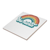 Be Kind Rainbow LGBT Flag LGBTプライド月レトロV タイル (側面)
