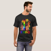 Be Kind Rainbow Sign Language LGBT Pride Equality  Tシャツ (正面フル)