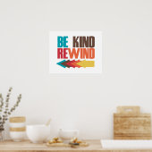 Be Kind Rewind retro 80s humor ポスター (キッチン)