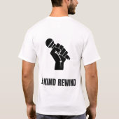 be kind rewind tシャツ (裏面)