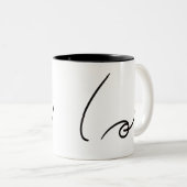 Be Kind Shorthand ツートーンマグカップ (正面右)