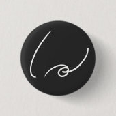 Be Kind Shorthand 缶バッジ (正面)