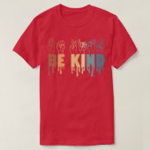 Be Kind Sign Language Hand Talking Teachers Interp Tシャツ (デザイン正面)