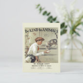 Be Kind to Animals USAヴィンテージポストカード#2 ポストカード (スタンド正面)