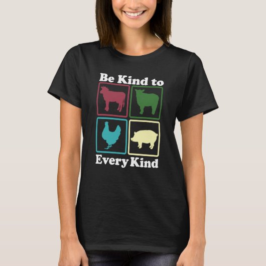Be Kind to Every Kind Retro 1 Tシャツ (正面)
