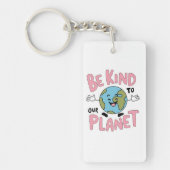 Be Kind to Our Planet 💚 キーホルダー (正面)