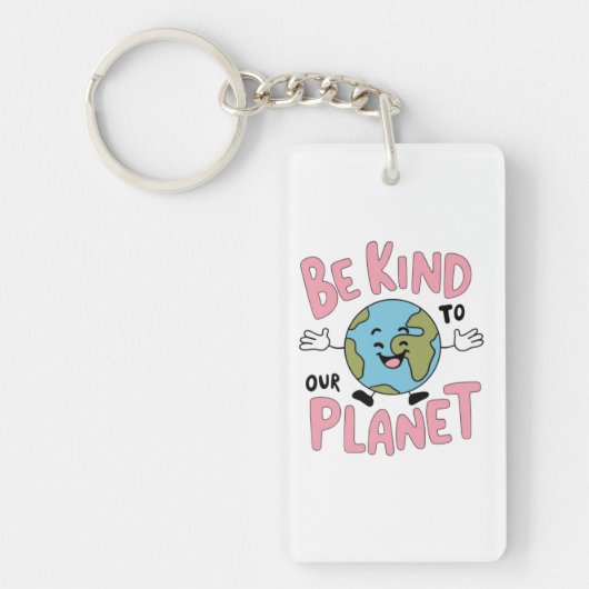 Be Kind to Our Planet 💚 キーホルダー (正面)