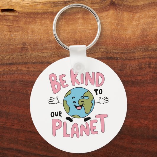 Be Kind to Our Planet 💚 キーホルダー (正面)