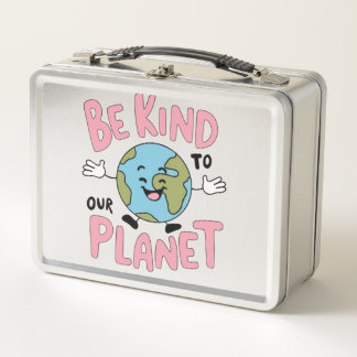 Be Kind to Our Planet 💚 メタルランチボックス