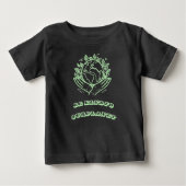 Be Kind to Our Planet: Caring Hands Earth Tee ベビーTシャツ (正面)