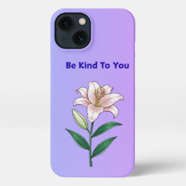 Be Kind To You Lily Self-Care Phone Case iPhone 13ケース