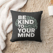 Be Kind To Your Mind – Calm Pillow クッション (ブランケット)