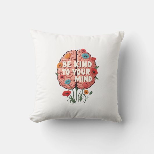 be kind to your mind cushion クッション (正面)