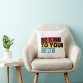 Be Kind to Your Mind - Health Awareness pillows  クッション (椅子)