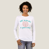 Be Kind to Your Mind – Mental Health Awareness トライブレンドTシャツ (正面全体)