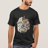 Be Kind To Your Mind Mental Health Awareness Brain Tシャツ (正面)