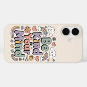 Be Kind to Yourself, Motivational, Inspirational Case-Mate iPhoneケース (裏面 (横))