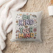 Be Kind to Yourself, Motivational, Positive Quote クッション (ブランケット)