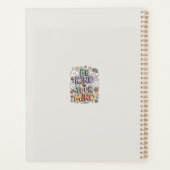 Be Kind to Yourself, Motivational, Positive Quote プランナー手帳 (裏面)