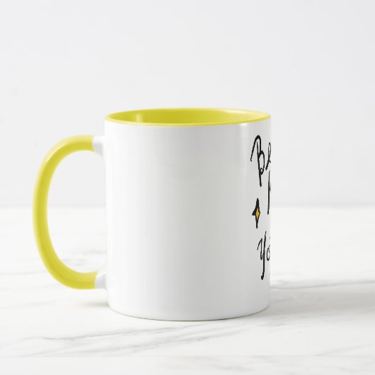 Be Kind to Yourself Motivational Quote Coffee Mug マグカップ (左)