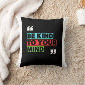 Be kind to yourself t shirt  クッション (ブランケット)