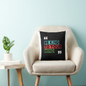 Be kind to yourself t shirt  クッション (椅子)