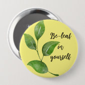 Be-leaf in Yourselfボタン 缶バッジ (正面&裏面)