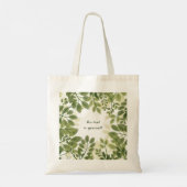 Be Leaf in Yourself Tote Bag トートバッグ (裏面)