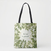Be Leaf in Yourself Tote Bag トートバッグ (正面)