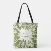 Be Leaf in Yourself Tote Bag トートバッグ (裏面)