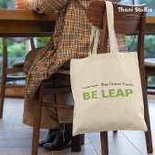 Be Leap Stay Forever Young シンプルモダン Typograph トートバッグ
