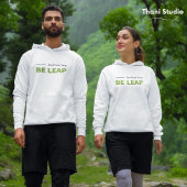 Be Leap Stay Forever Young シンプルモダン Typograph パーカ
