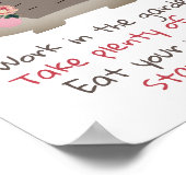 Be Like a Hedgehog Poster ポスター (角)