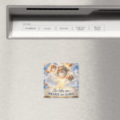 Be like me praise the Lord Square premium sticker  マグネット (インサイチュ (食洗機))