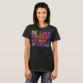 Be Like Subtraction And Make A Difference Math Tシャツ (正面フル)