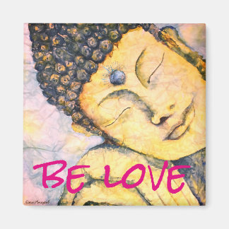 Be Love禅仏の水の色アートマグネット マグネット