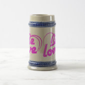 Be Love Minimal Heart Mug | Everyday Coffee Cup Gi ビールジョッキ (中央)