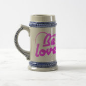 Be Love Minimal Heart Mug | Everyday Coffee Cup Gi ビールジョッキ (左)