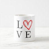 Be Love Mug – すべての一口で愛を広める コーヒーマグカップ (中央)