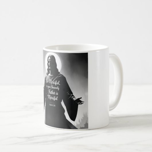 Be merciful コーヒーマグカップ (正面右)