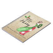 Be Merry Christmas holiday notebook ノートブック (左側)