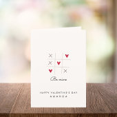 Be Mineかわいいハートバレンタインデーのカード シーズンカード