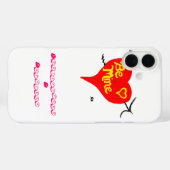 Be Mineハートキャンディ名 Case-Mate iPhoneケース (裏面 (横))