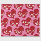 Be Mineハート包装紙 ラッピングペーパー (フラット)